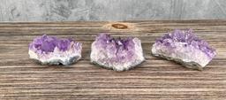 Collection of Brazilian Amethyst Mineral Specimens