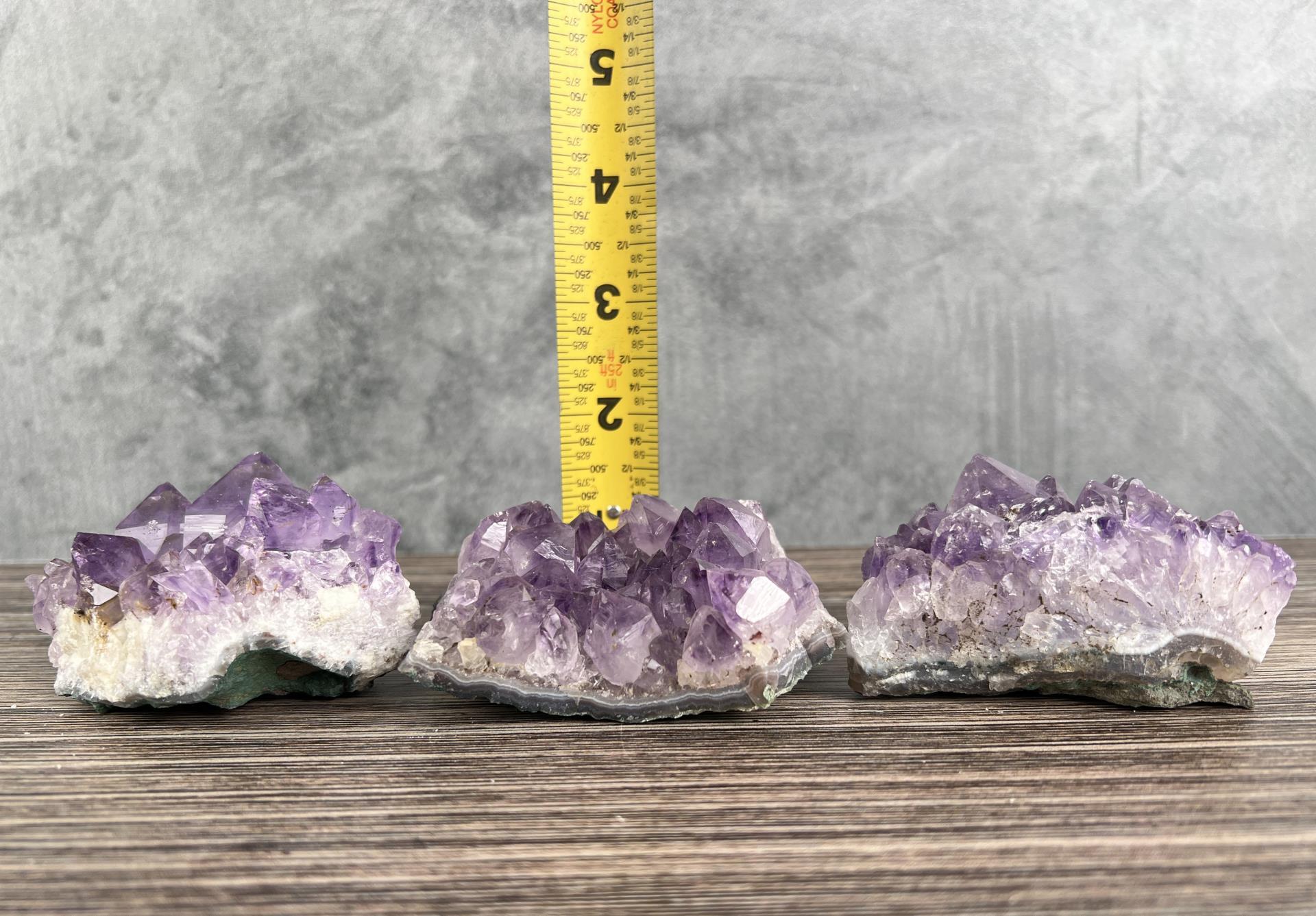 Collection of Brazilian Amethyst Mineral Specimens