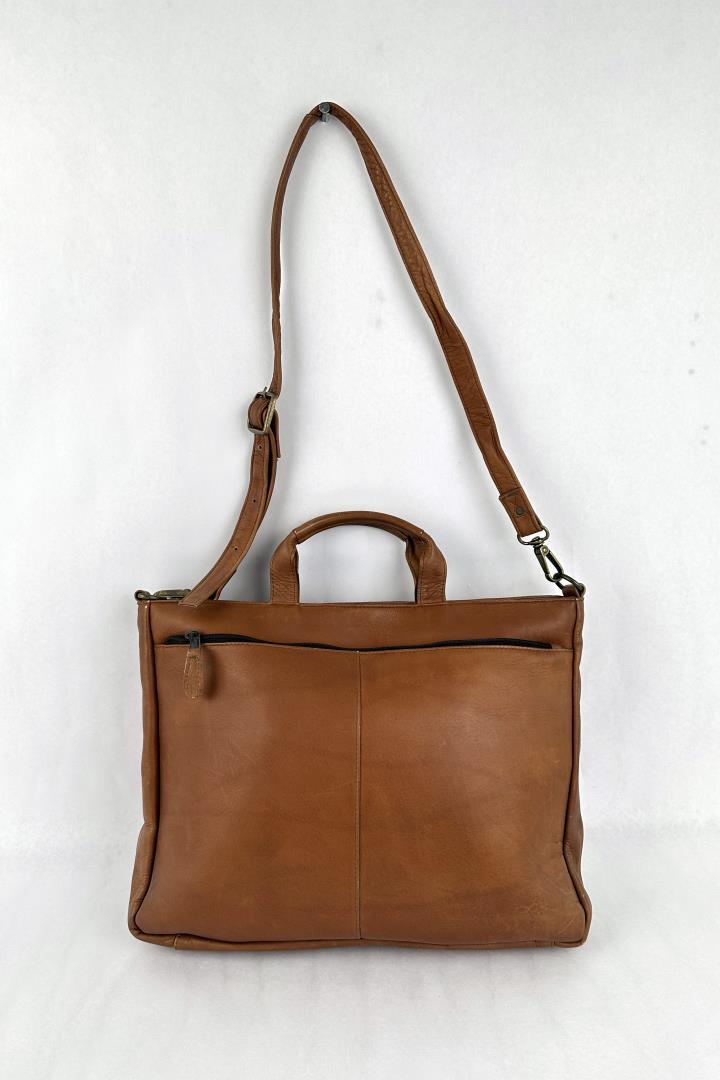 Latico Leather Company Steer Hide Satchel Bag