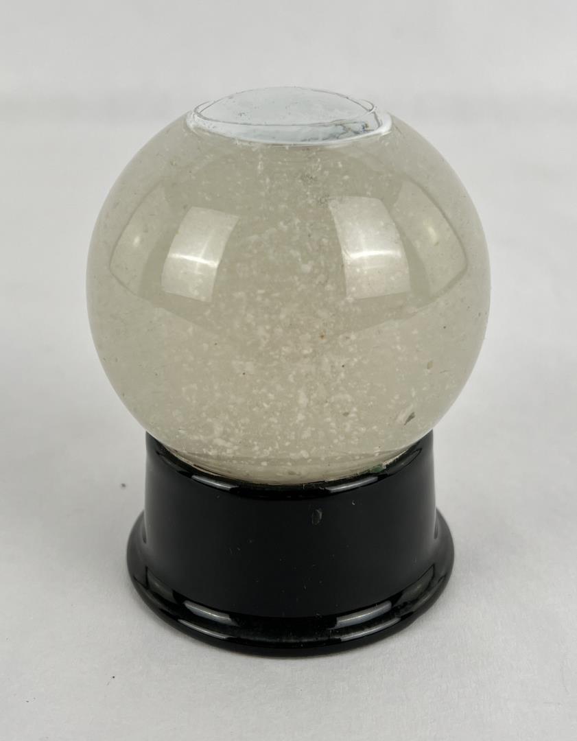 Atlas Crystal Works Snowman Snow Globe