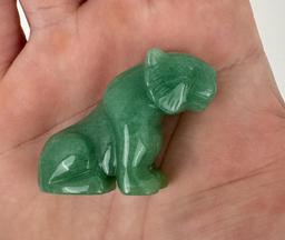 Carved Jadeite Lion Fetish