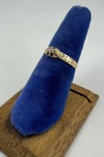 Victorian 14K Gold & Diamond Ring