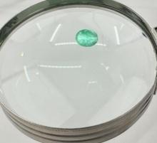 1.29 Carat Zambian Emerald Gemstone Oval Cut