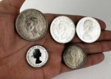 Collection Of Canadian silver Coins