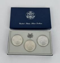 1983 P D S Silver Dollar 23rd Olympiad Coin Set