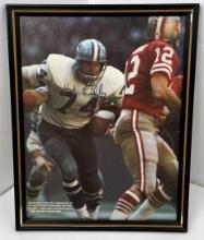 Bob Lilly Dallas Cowboys Autographed Photo