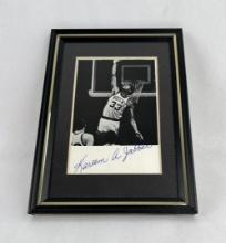 Kareem Abdul Jabbar Milwaukee Bucks Signed Photo