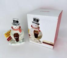 Coca Cola Holiday Centerpiece Snowman