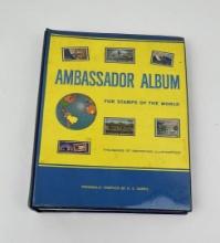 US & International Postage Stamp Collection Album