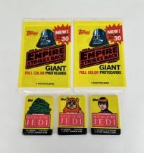 Unopened Star Wars Collector Card Packs