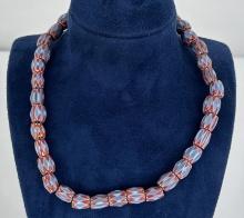 Native American Indian Trade Beads Chevron
