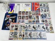 Group Of Baseball & Football Sports Collectibles