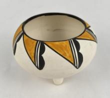 Acoma Pueblo Indian Polychrome Pot