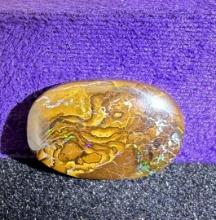 19 Carats of Australian Black Boulder Opal
