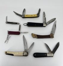 Collection of Vintage Pocket Knives