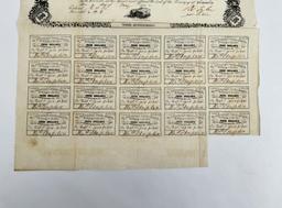 1862 Confederate States of America Loan Bond