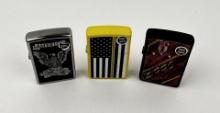 Collection of Zippo Lighters