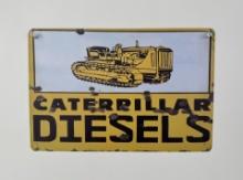 Caterpillar Diesels Tractor Sign