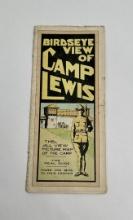 Birdseye View Of Camp Lewis Washington Map