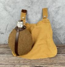 WW2 German Army Bread Bag and Canteen