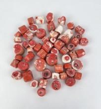 Red Nigerian Coral Trade Beads