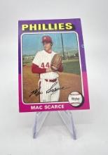 1975 Topps Mac Scarce #527 Baseball Card