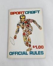 Sportcraft Official Rules