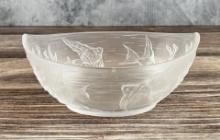 French Art Deco Verlys or Lalique Fish Bowl