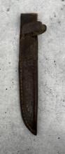 Western Leather Knife Sheath