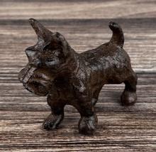 Cast Iron Scottie Dog Paperweight