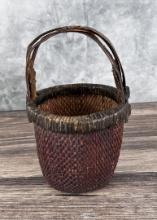 Chinese Woven Rice Bucket