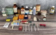 Antique Pharmacy Apothecary Bottles