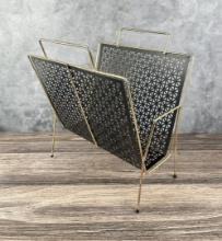 Mid Century Atomic Magazine Rack