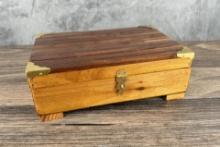 Custom Made Wood Treasure Box