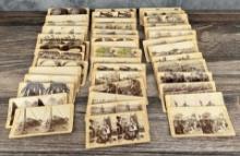 Collection of Antique Stereoview Cards