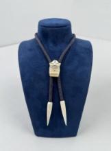 Alaskan Inuit Eskimo Billiken Bolo Tie