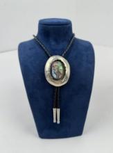 Abalone Navajo Bolo Tie