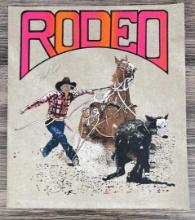 1991 Rodeo Graphics Screen Printed Sign