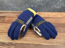 Vintage Castre Motocross Gloves