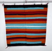 Navajo Indian Saddle Blanket Rug