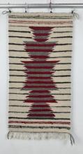 Navajo Indian Saddle Blanket Rug