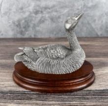 Robert K Davis Chilmark Pewter Canada Goose