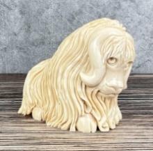 Alaskan Eskimo Inuit Carved Musk Ox