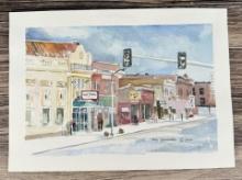 Bob Barkell Montana Watercolor Painting