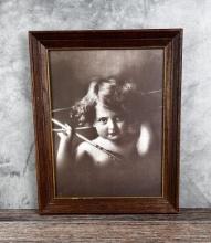 Antique Cupid Awake Print