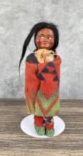 Native American Indian Skookum Doll