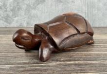 Mexican Ironwood Turtle Carving