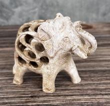 Carved Soapstone Elephant