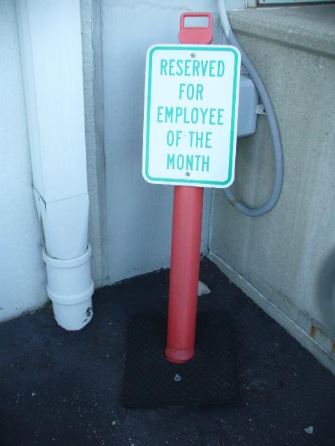 Employee of the Month Marking Cone