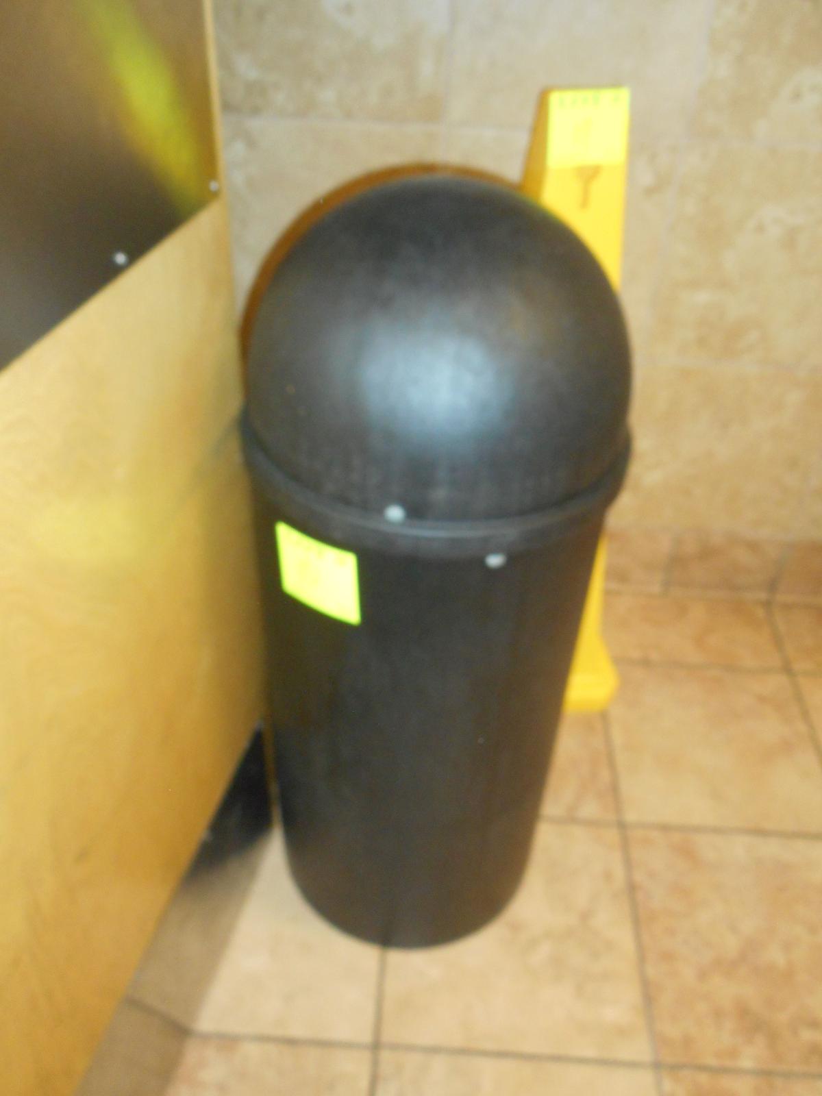 TORPEDO TRASH CAN